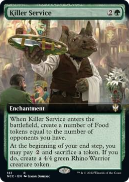 0161 Killer Service (Extended Art) R Commander: Streets of New Capenna