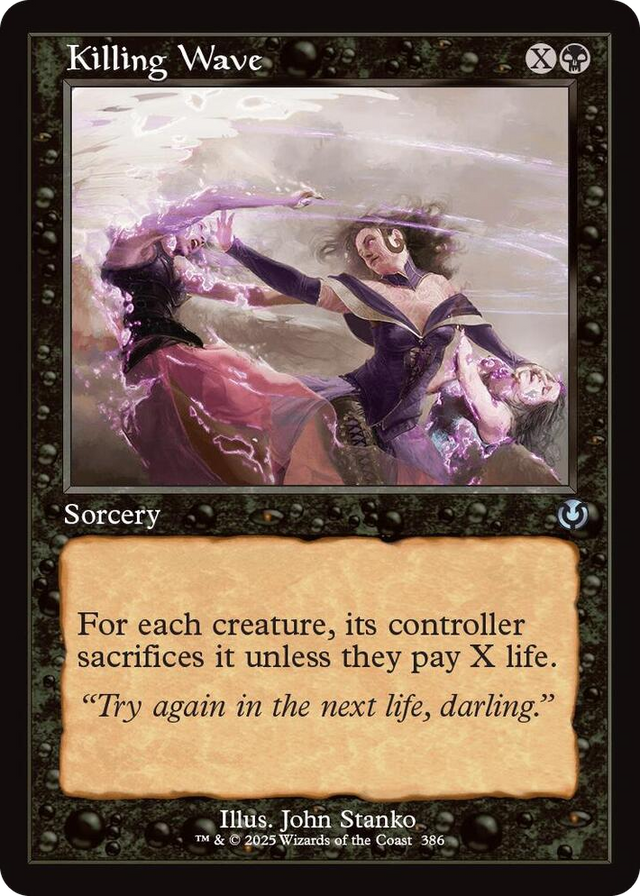 0386 Killing Wave (Retro Frame) U Innistrad Remastered