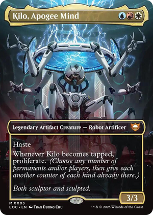 0003 Kilo, Apogee Mind (Borderless) M Commander: Edge of Eternities