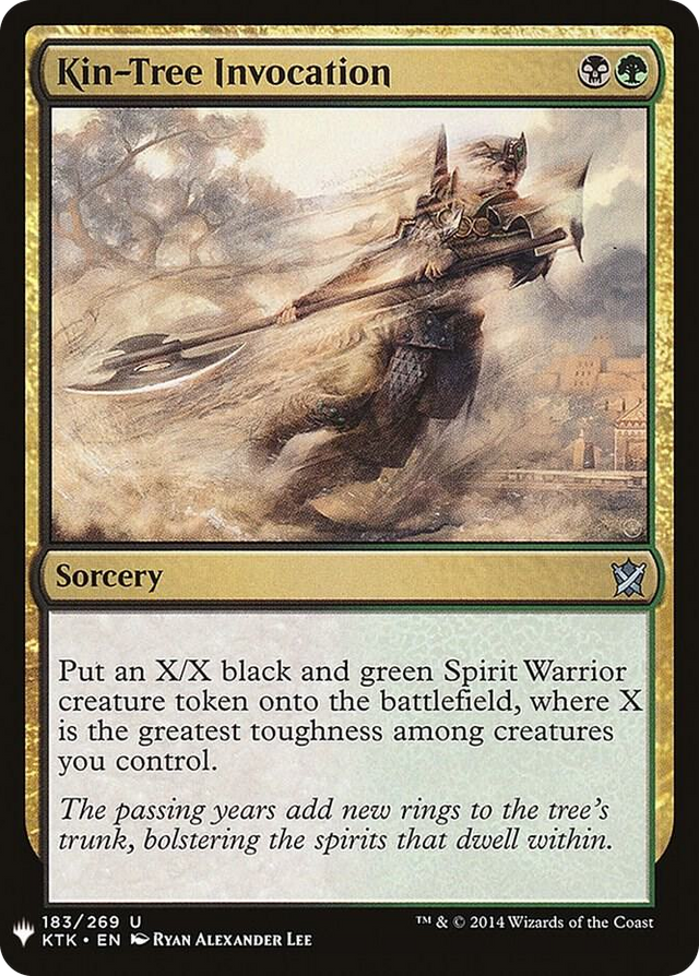 0183 Kin-Tree Invocation U The List Reprints