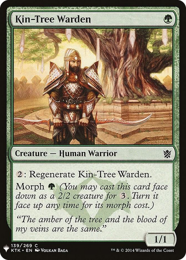 0139 Kin-Tree Warden C The List Reprints