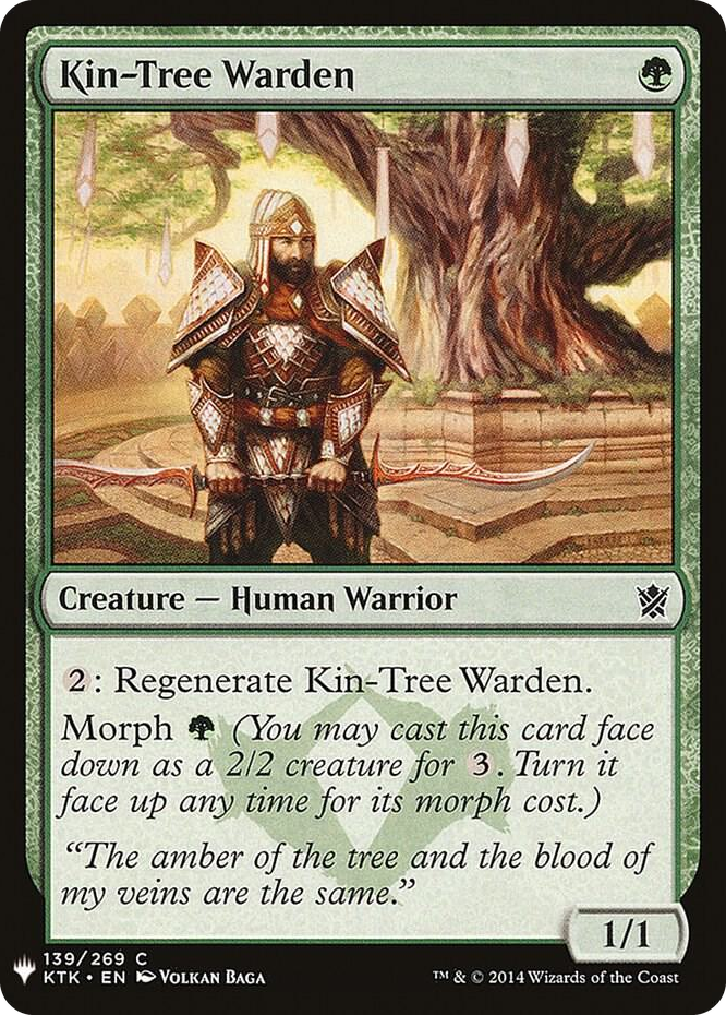 Kin-Tree Warden #139 C - The List Reprints Pokemon card