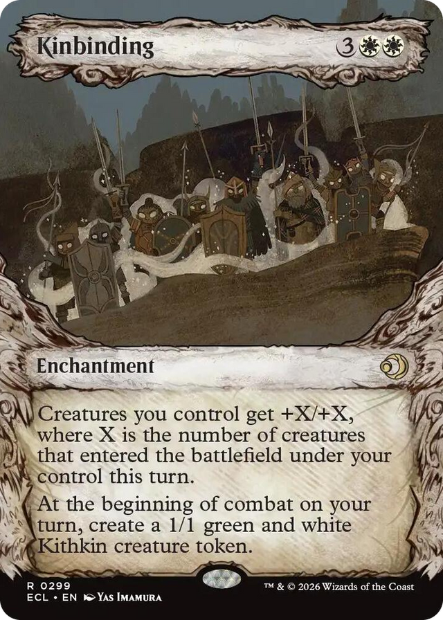 0299 Kinbinding (Showcase) R Lorwyn Eclipsed