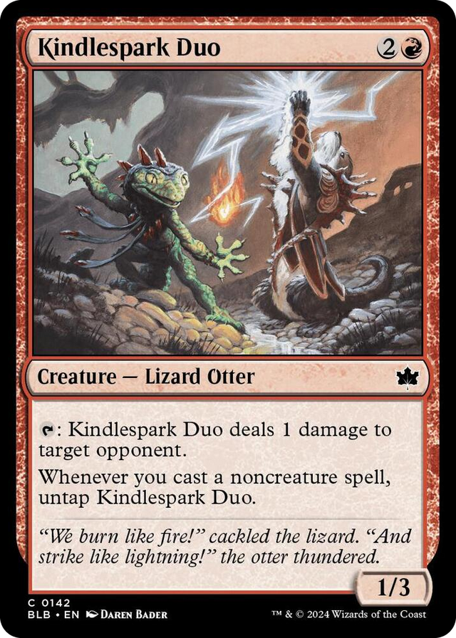 0142 Kindlespark Duo C Bloomburrow