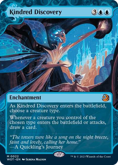 0022 Kindred Discovery M Wilds of Eldraine: Enchanting Tales