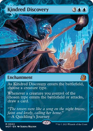 0022 Kindred Discovery M Wilds of Eldraine: Enchanting Tales