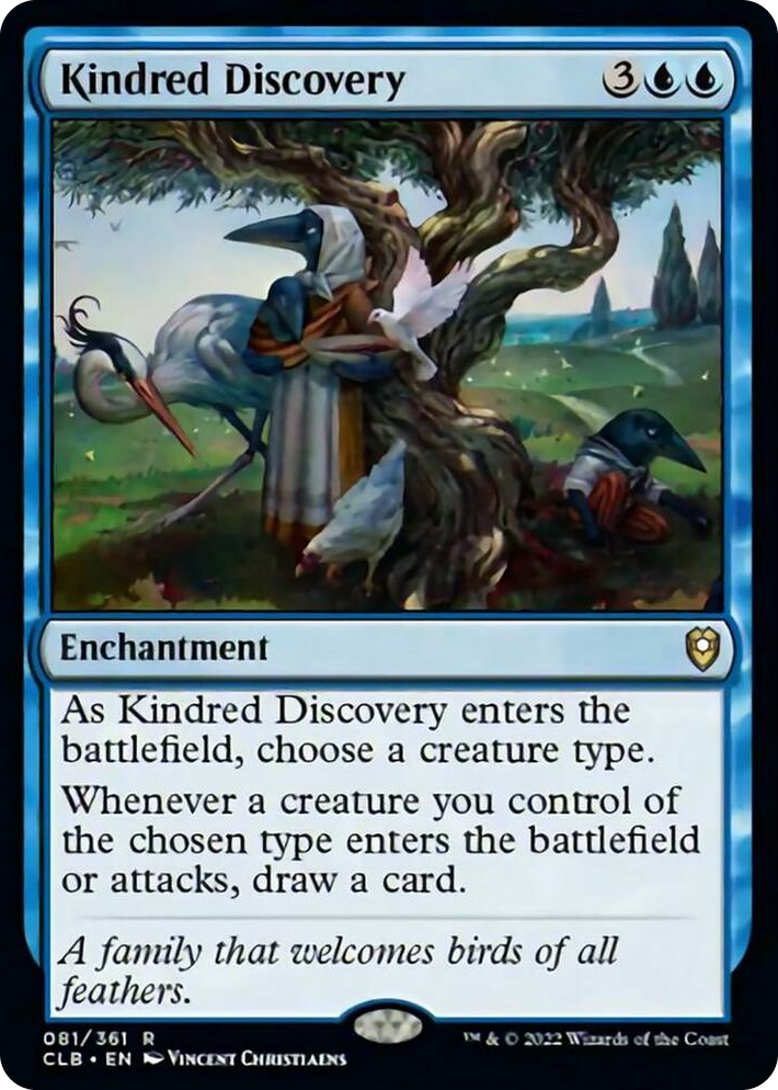 0081 Kindred Discovery R Commander Legends: Battle for Baldur's Gate