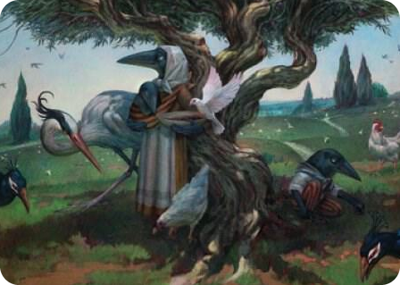 0029 Kindred Discovery Art Card S Art Series: Commander Legends: Battle for Baldur's Gate