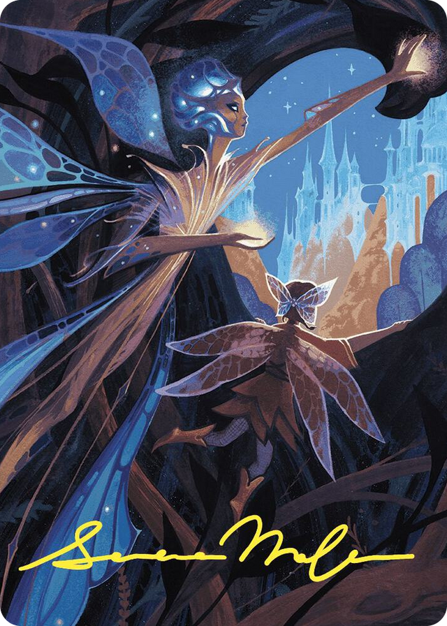 0067 Kindred Discovery Art Card (Gold-Stamped Signature) S Art Series: Wilds of Eldraine