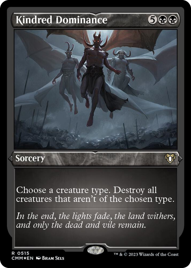 0515 Kindred Dominance (Foil Etched) R Commander Masters