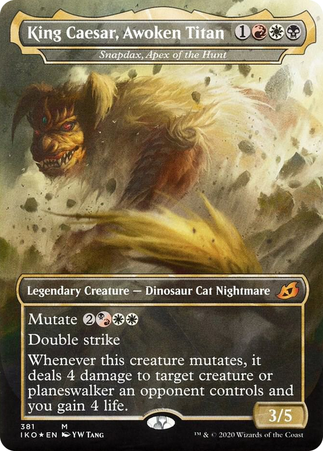 0381 King Caesar, Awoken Titan - Snapdax, Apex of the Hunt M Lair of Behemoths