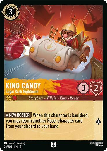 0023 King Candy - Sugar Rush Nightmare Uncommon Reign of Jafar