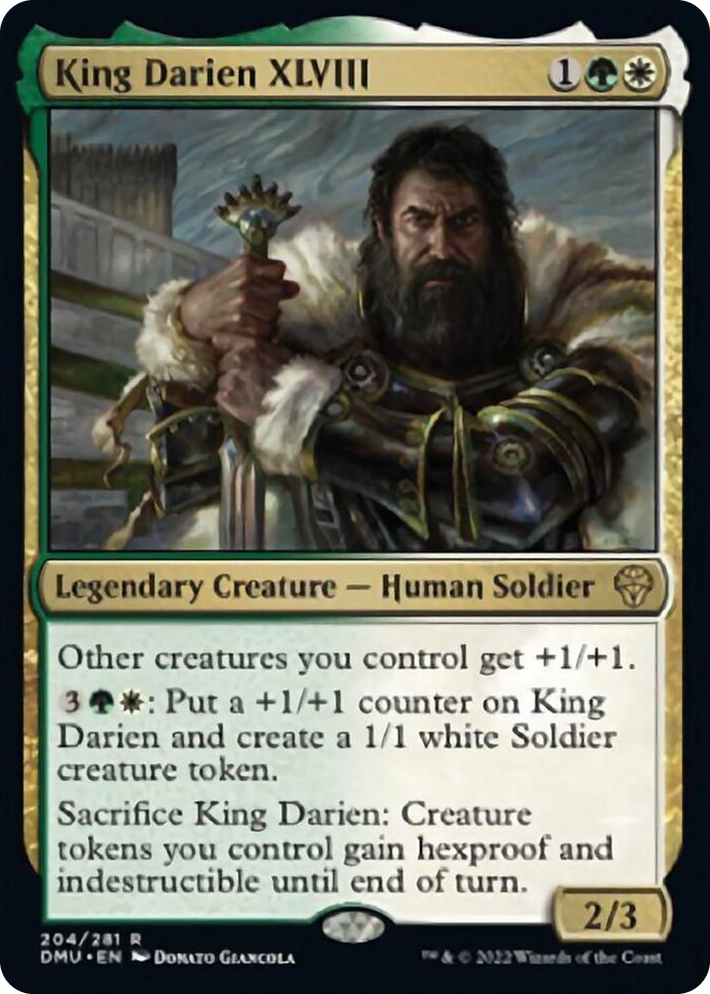 0204 King Darien XLVIII R Dominaria United