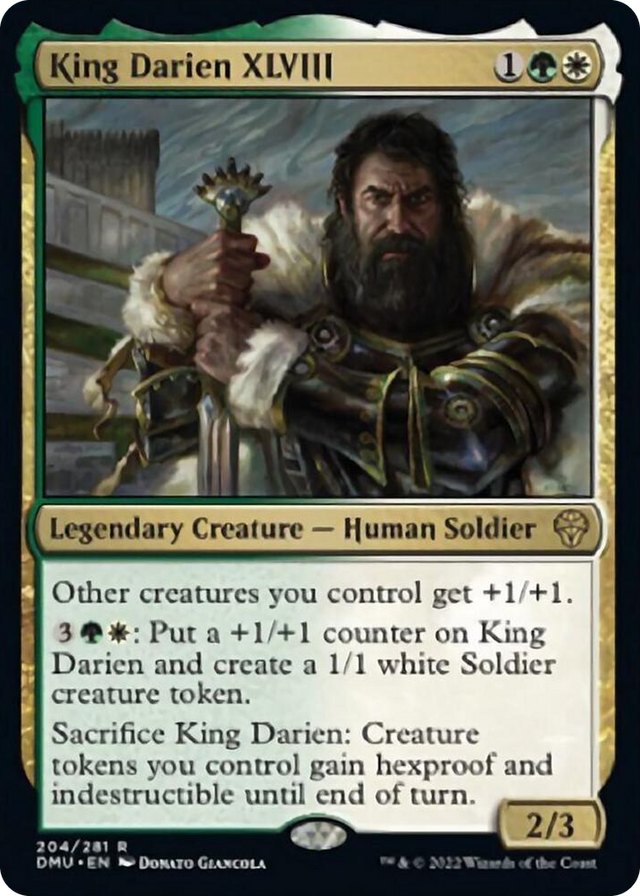 0204 King Darien XLVIII R Dominaria United