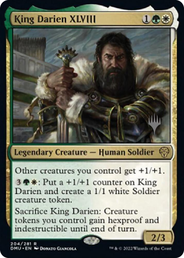 0204 King Darien XLVIII R Promo Pack: Dominaria United