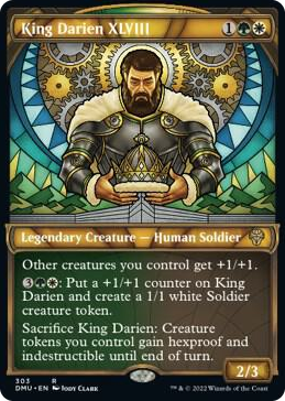 0303 King Darien XLVIII (Showcase) R Dominaria United