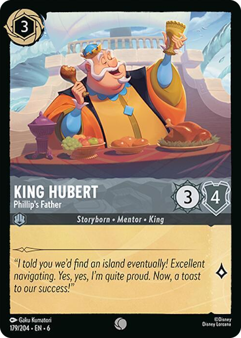 0179 King Hubert - Phillip's Father Common Azurite Sea