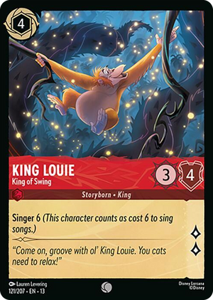 0121 King Louie - King of Swing Common Attack of the Vine!
