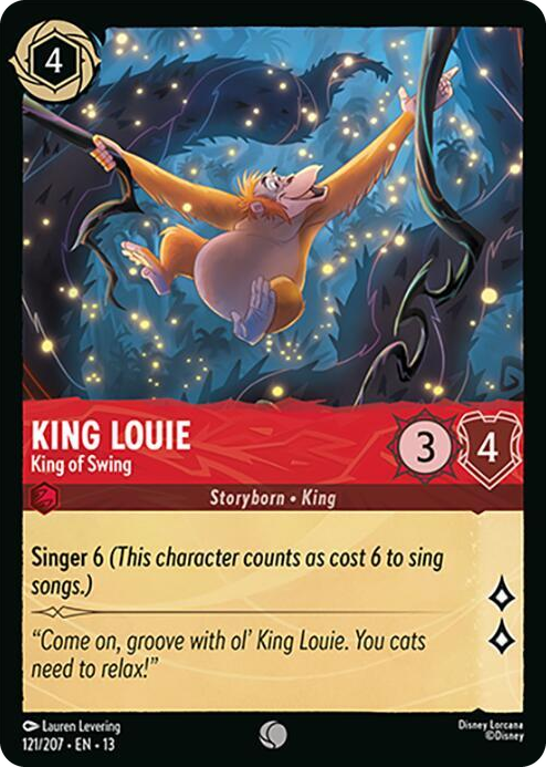 0121 King Louie - King of Swing Common Attack of the Vine!