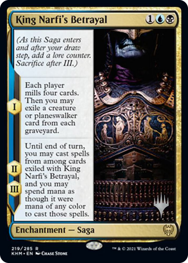 0219 King Narfi's Betrayal R Promo Pack: Kaldheim