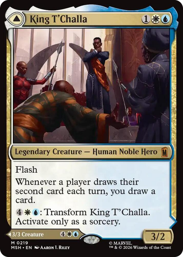 0219 King T'Challa M Marvel Super Heroes