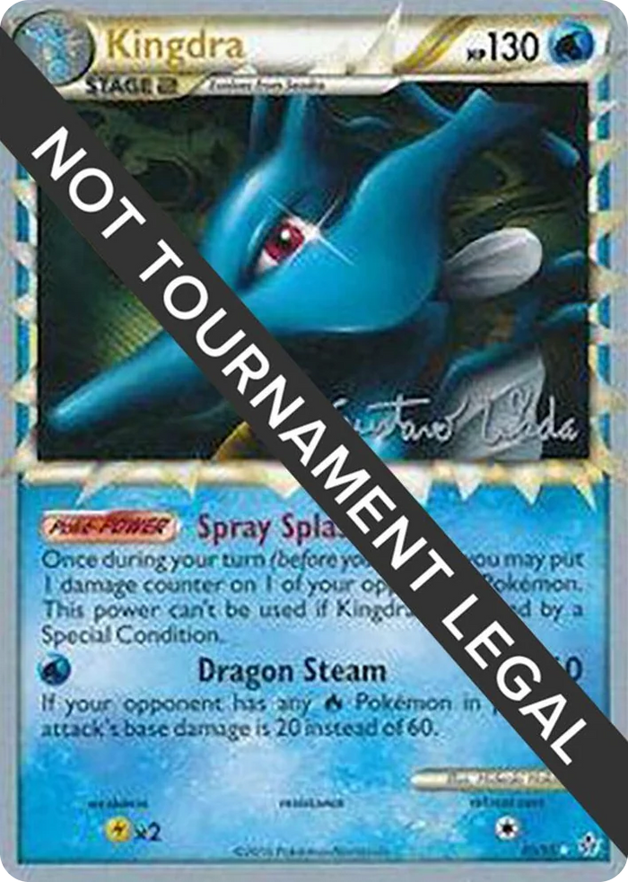 0085 Kingdra - 2011 (Gustavo Wada) Ultra Rare World Championship Decks