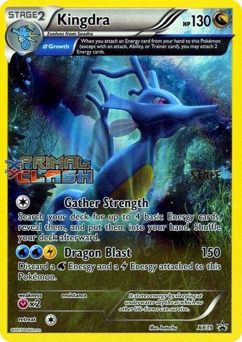 XY039 Kingdra - XY39 (Prerelease) [Staff] Promo XY Promos