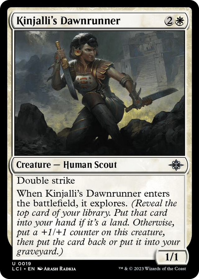 0019 Kinjalli's Dawnrunner U The Lost Caverns of Ixalan