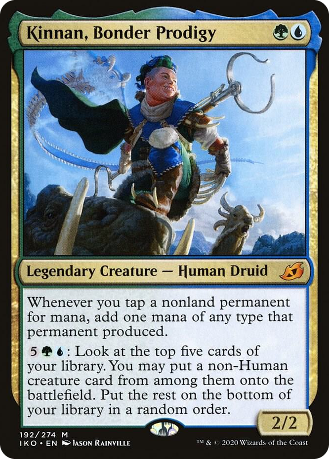 0192 Kinnan, Bonder Prodigy M Lair of Behemoths