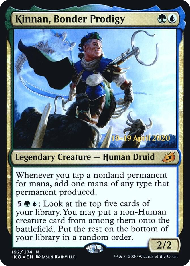 0192 Kinnan, Bonder Prodigy M Prerelease Cards