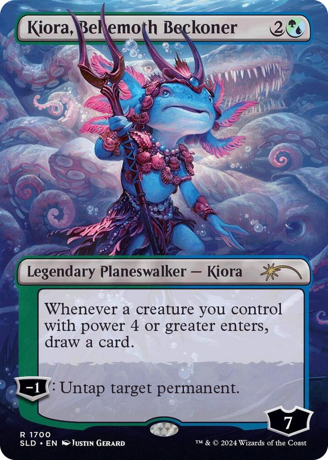 1700 Kiora, Behemoth Beckoner R Secret Lair Drop Series