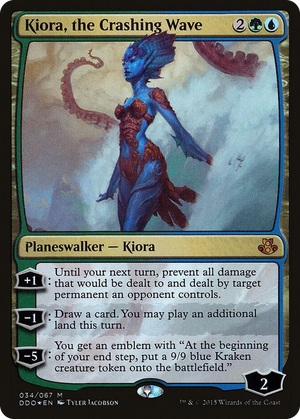 0034 Kiora, the Crashing Wave M Duel Decks: Elspeth vs. Kiora