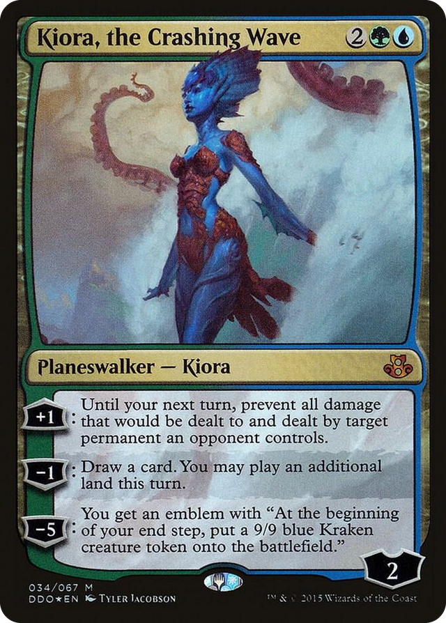 0034 Kiora, the Crashing Wave M Duel Decks: Elspeth vs. Kiora