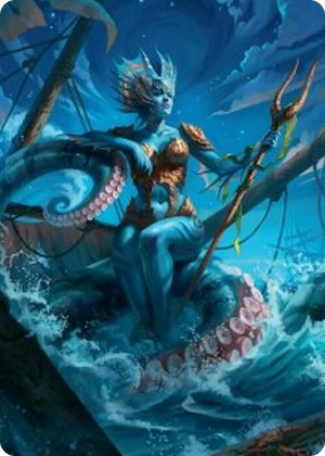 0030 Kiora, the Rising Tide Art Card (30/54) S Art Series: Foundations