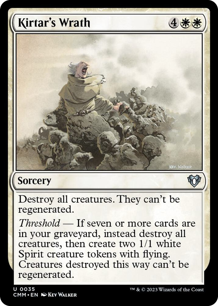 0035 Kirtar's Wrath U Commander Masters