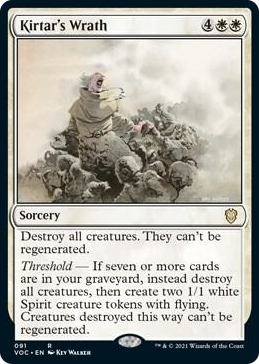 0091 Kirtar's Wrath R Commander: Innistrad: Crimson Vow