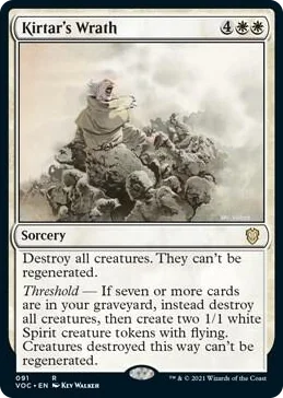 0091 Kirtar's Wrath R Commander: Innistrad: Crimson Vow