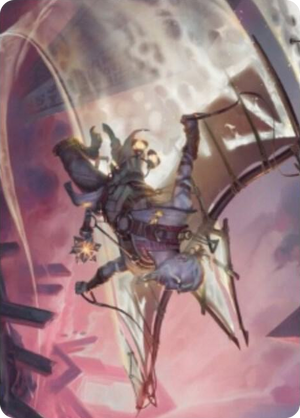0040 Kitesail Cleric Art Card S Art Series: Zendikar Rising