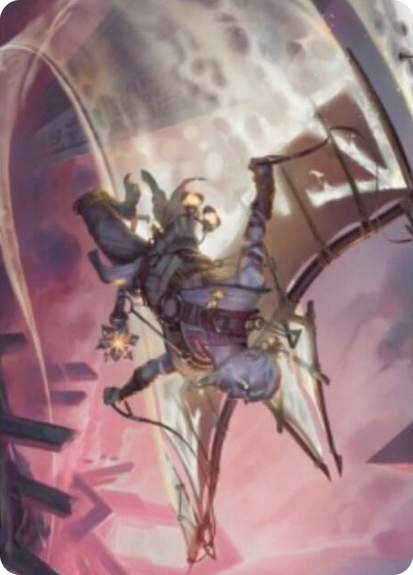0040 Kitesail Cleric Art Card S Art Series: Zendikar Rising