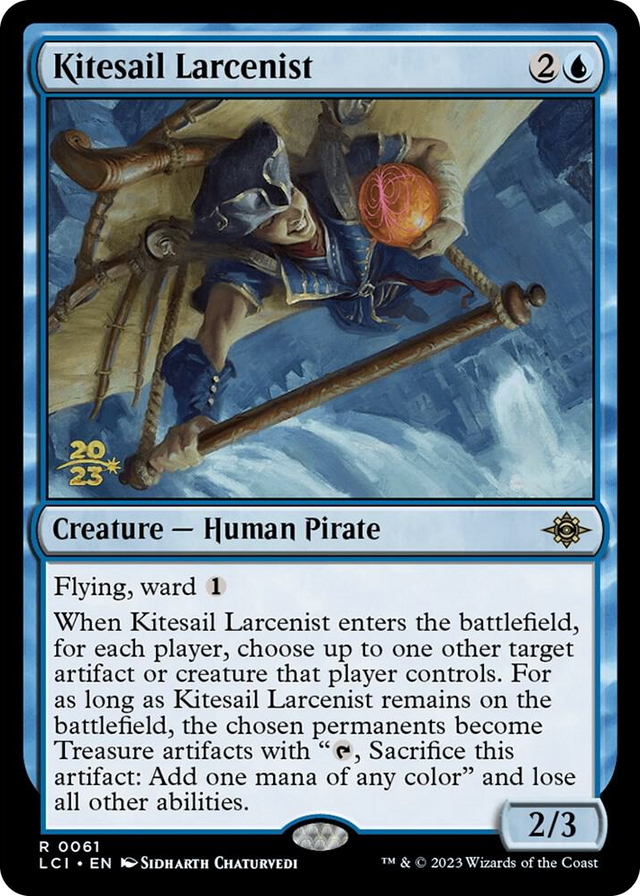 0061 Kitesail Larcenist R Prerelease Cards