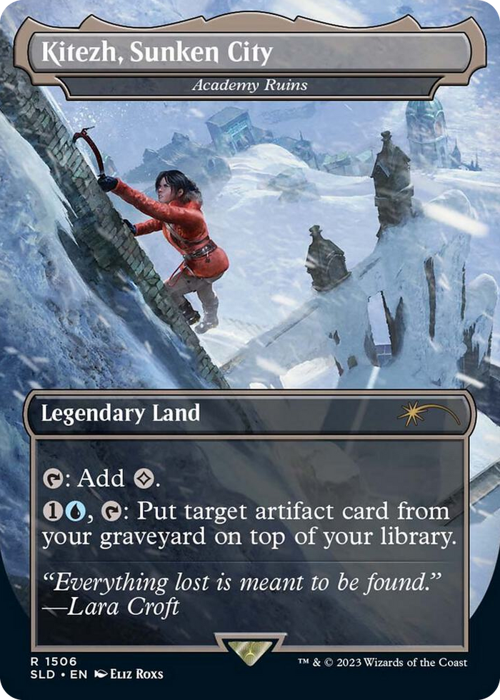 Kitezh, Sunken City - Academy Ruins #1506 R - Secret Lair Drop Series Pokemon card