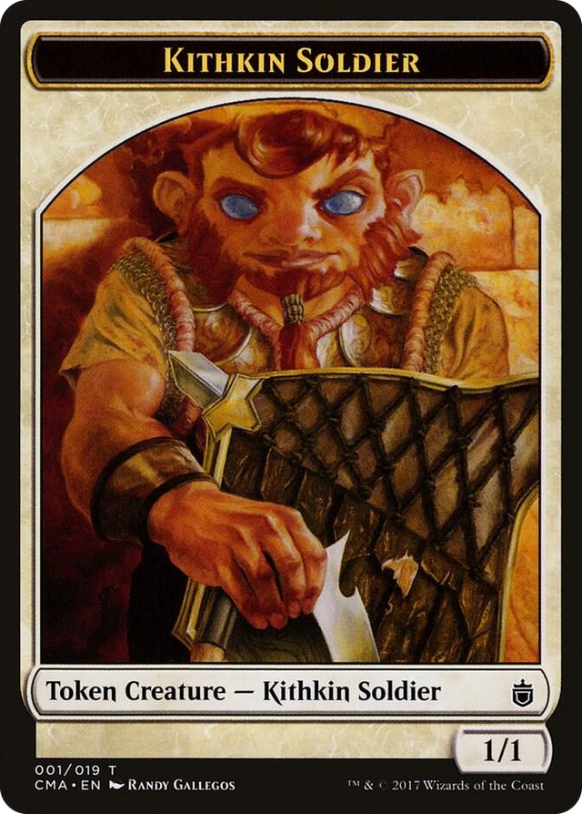 0001 Kithkin Soldier Token (001) T Commander Anthology