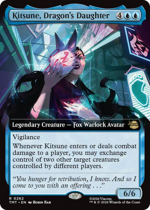 0262 Kitsune, Dragon's Daughter (Extended Art) R Teenage Mutant Ninja Turtles