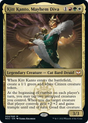 0004 Kitt Kanto, Mayhem Diva M Commander: Streets of New Capenna