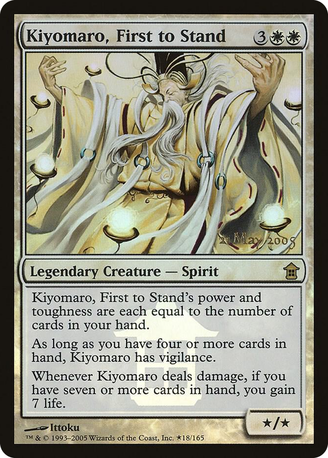 Kiyomaro, First to Stand #18 P - Prerelease Cards Pokemon card