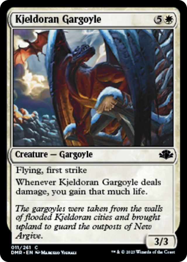 0011 Kjeldoran Gargoyle C Dominaria Remastered