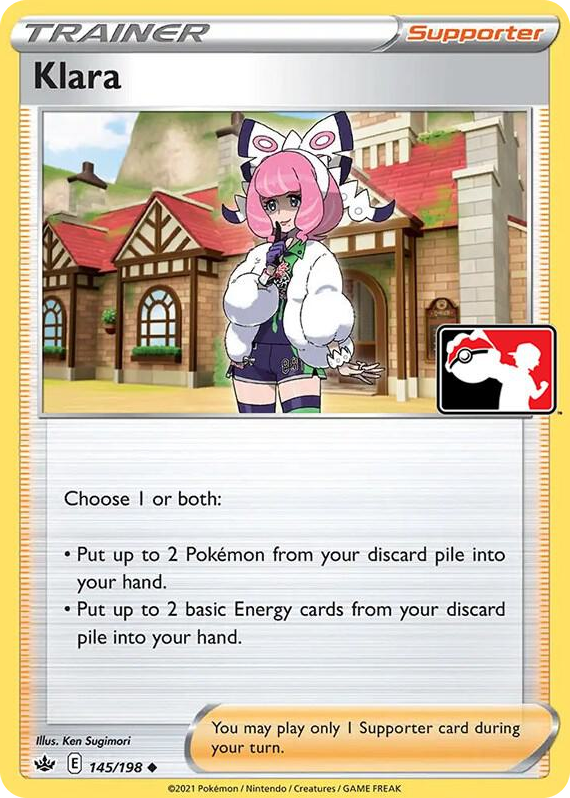 0145 Klara Uncommon Prize Pack Series Cards