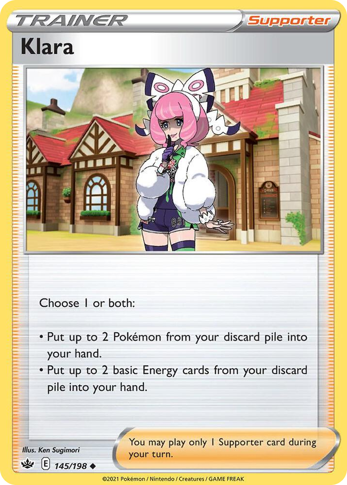 0145 Klara - 145/198 (Cosmos Holo) Promo Miscellaneous Cards & Products