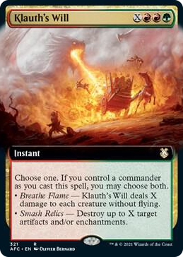 0321 Klauth's Will (Extended Art) R Commander: Adventures in the Forgotten Realms