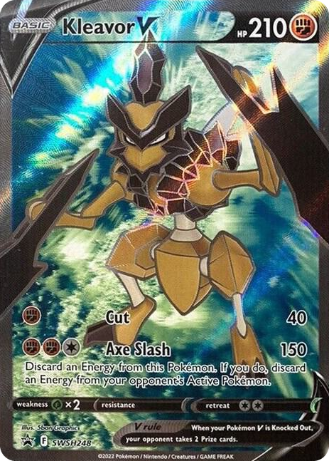 0248 Kleavor V (Full Art) - SWSH248 Promo Sword & Shield Promo Cards